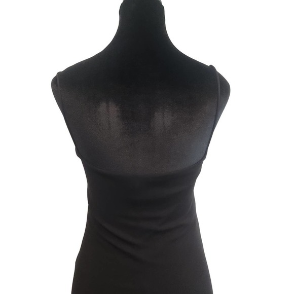 Laundry by Shelli Segal Spaguetti Strap Maxi Dress in Black Size‎ 6 - Picture 6 of 8